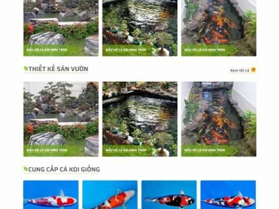 Thiết kế website cảnh quan