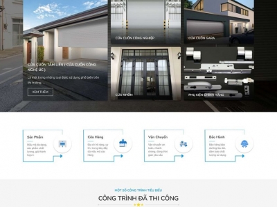  Thiết kế website cửa cuốn