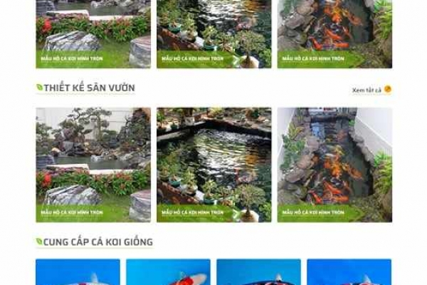 Thiết kế website cảnh quan