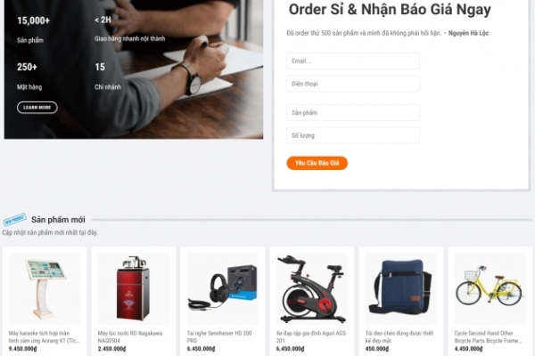 Giao diện website mỹ phẩm 3