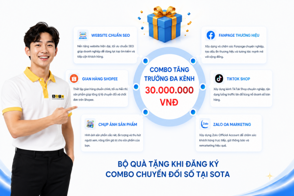Săn deal tháng 6 cùng Combo Xây Dựng Thương Hiệu