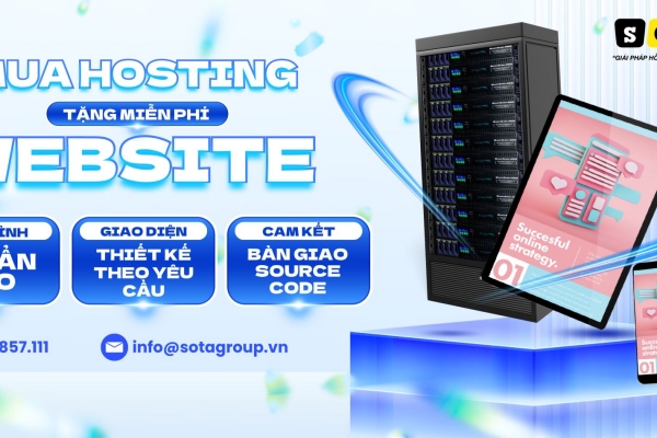 Mua Hosting giá rẻ, tặng Website miễn phí