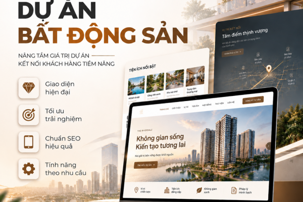 Thiết kế website dự án bất động sản