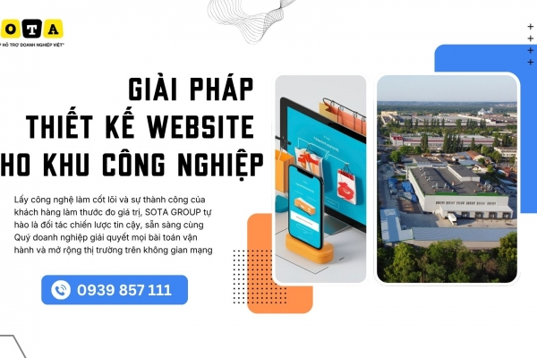 Thiết kế Website khu công nghiệp