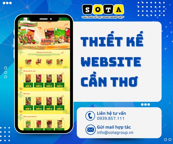 Dịch vụ thiết kế website tại Cần Thơ