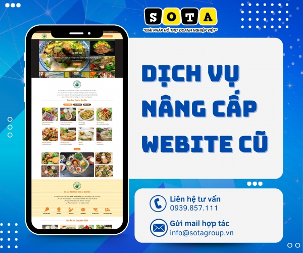 [2026] Dịch vụ nâng cấp Website